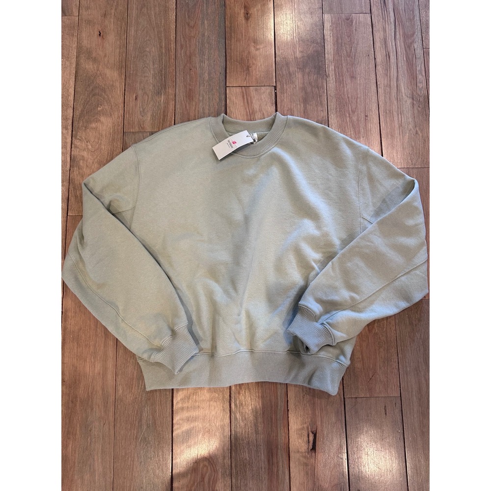 New Balance Made in USA Crewneck Sweatshirt Green WT51563 OVN Small New‎